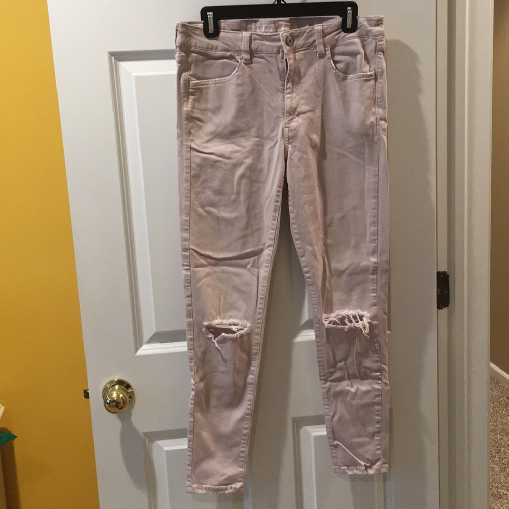 High rise jeggings